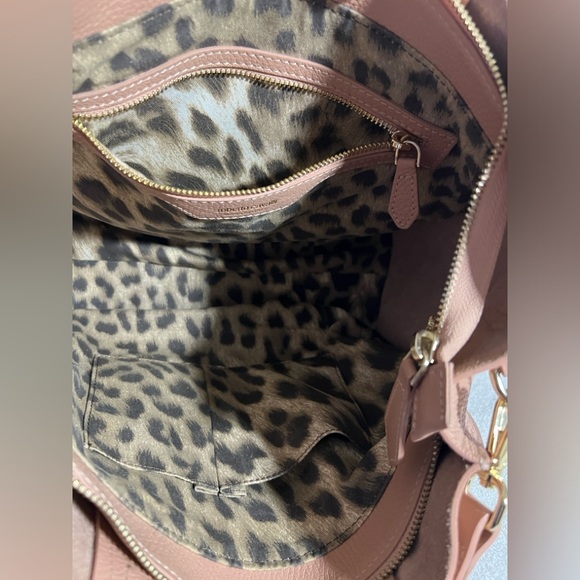 Roberto Cavalli Blush-Pink Leather Three-Way Bag - Picture 11 of 16